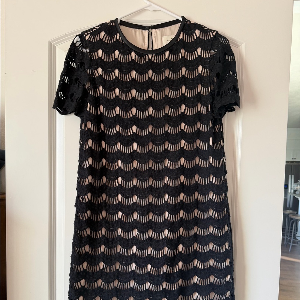 Kate Spade New York Virginia Lace Women’s Black Cocktail Dress Size 4